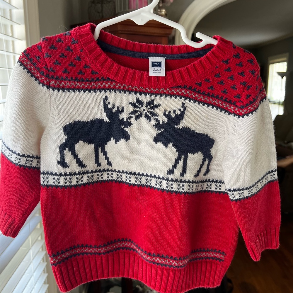 Janie & Jack Christmas Sweater